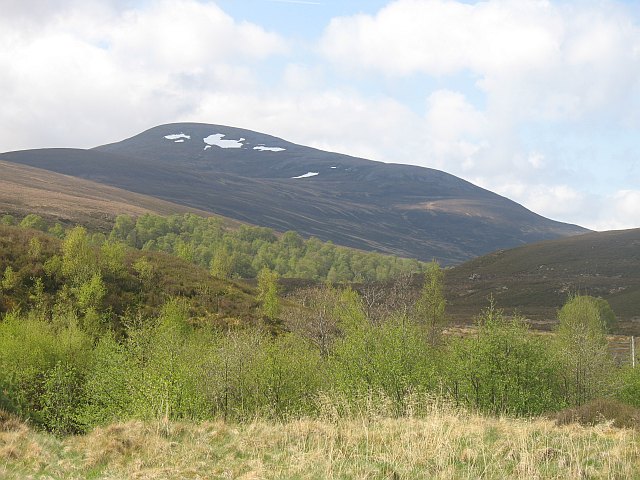 Meall Chuaich: Allt na Feinnich and Meall Chuaich - geograph.org.uk - 1061540